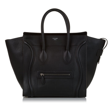 Celine Luggage Leather Tote Bag (SHG-33646)
