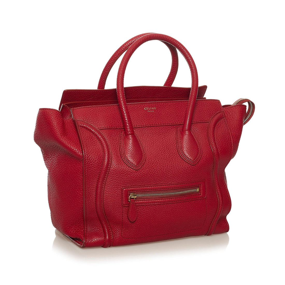 Celine Luggage Leather Tote Bag (SHG-34201)