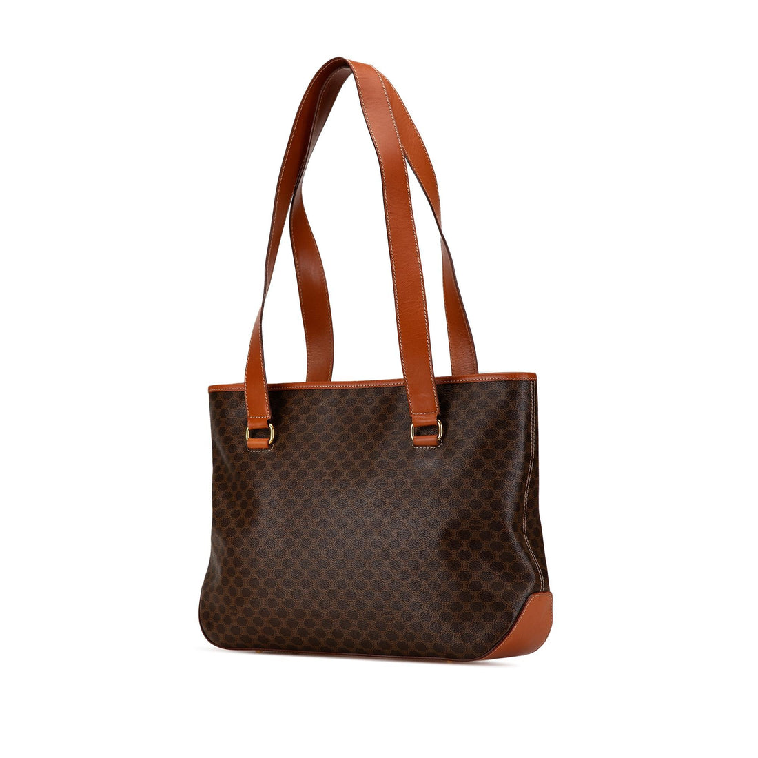 Celine Macadam Coated Canvas Tote (SHG-GGrhQb)