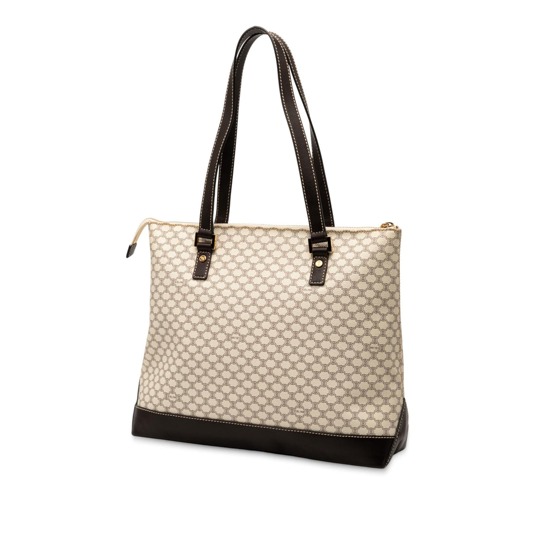 Celine Macadam Coated Canvas Tote