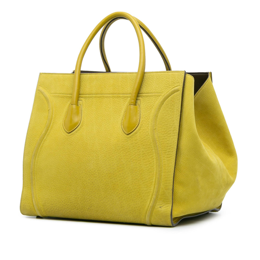 Celine Medium Leather Phantom Luggage Tote