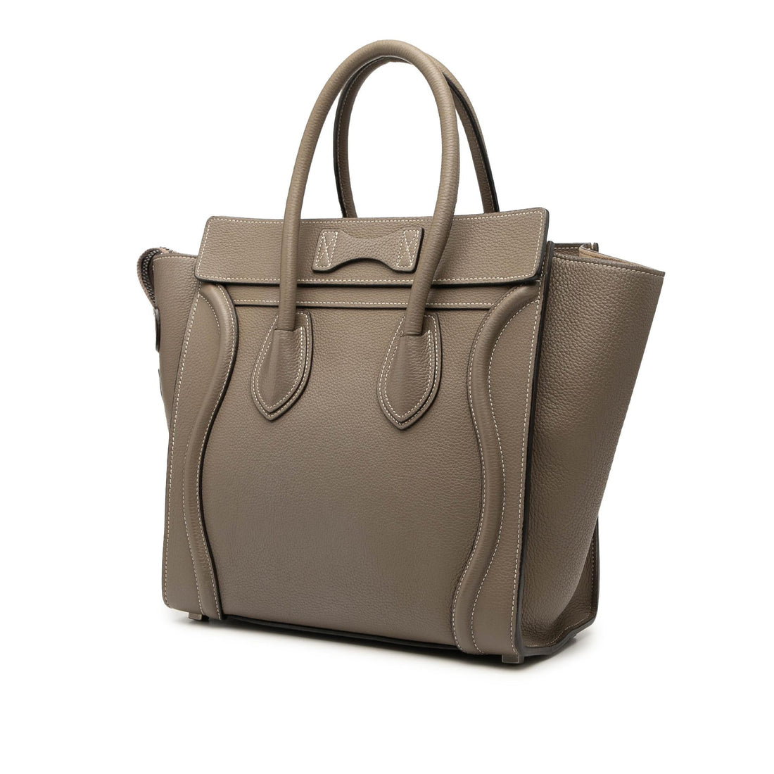 Celine Micro Leather Luggage Tote