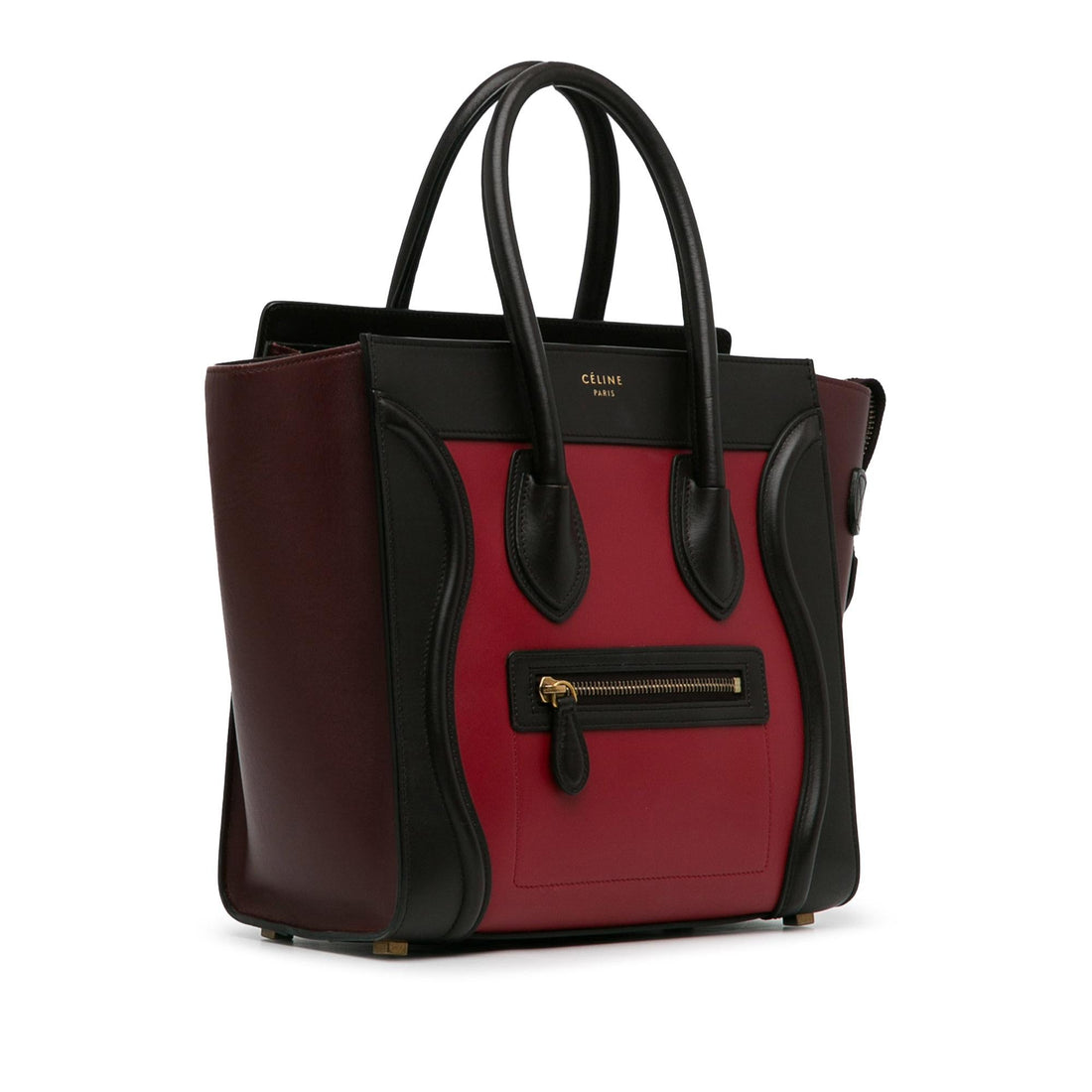 Celine Micro Tricolor Luggage Tote (SHG-xUHh3S)