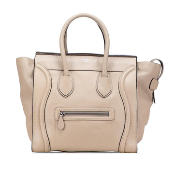 Celine Mini Calfskin Luggage Tote