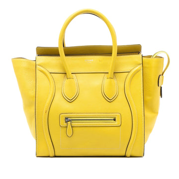 Celine Mini Calfskin Luggage Tote