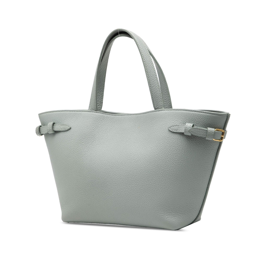 Celine Mini Grained Calfskin Cuir Triomphe Cabas Anais Tote