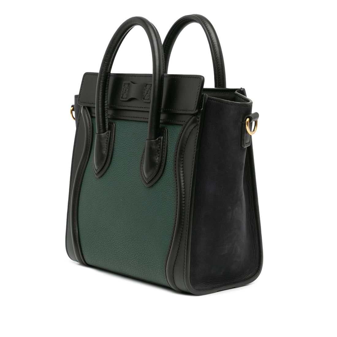 Celine Nano Bicolor Luggage Tote (SHG-mb7rYU)