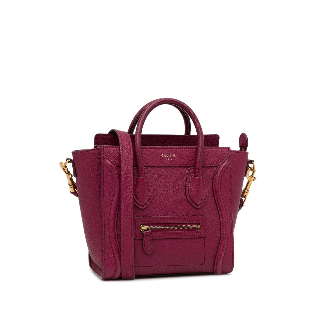 Celine Nano Luggage Tote (SHG-gOUbRL)