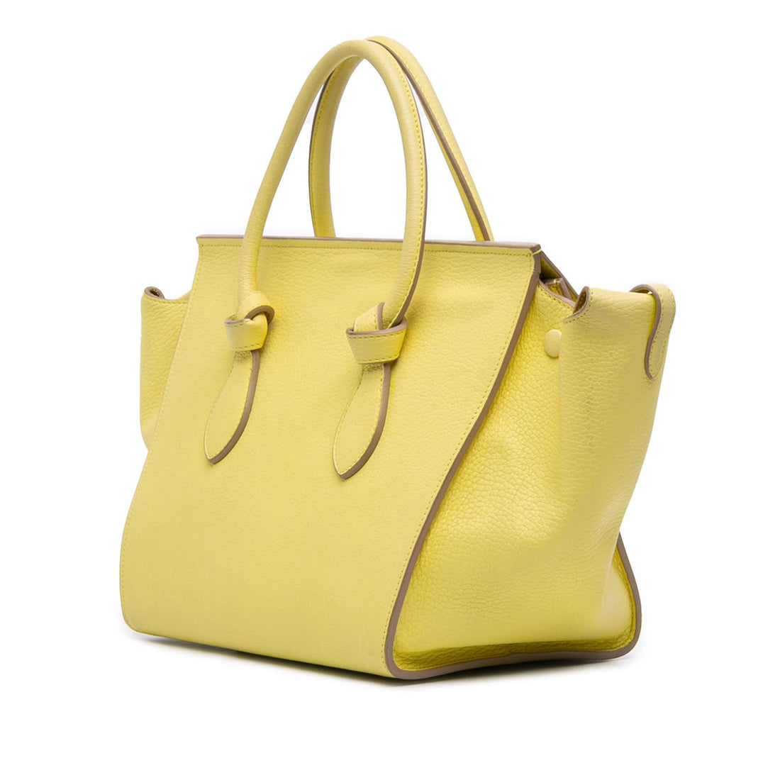 Celine Small Grained Calfskin Tie Tote