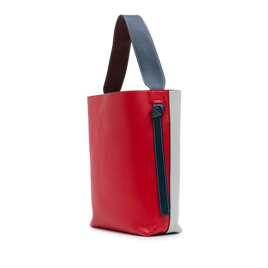 Celine Small Shiny Smooth Calfskin Twisted Cabas Tote