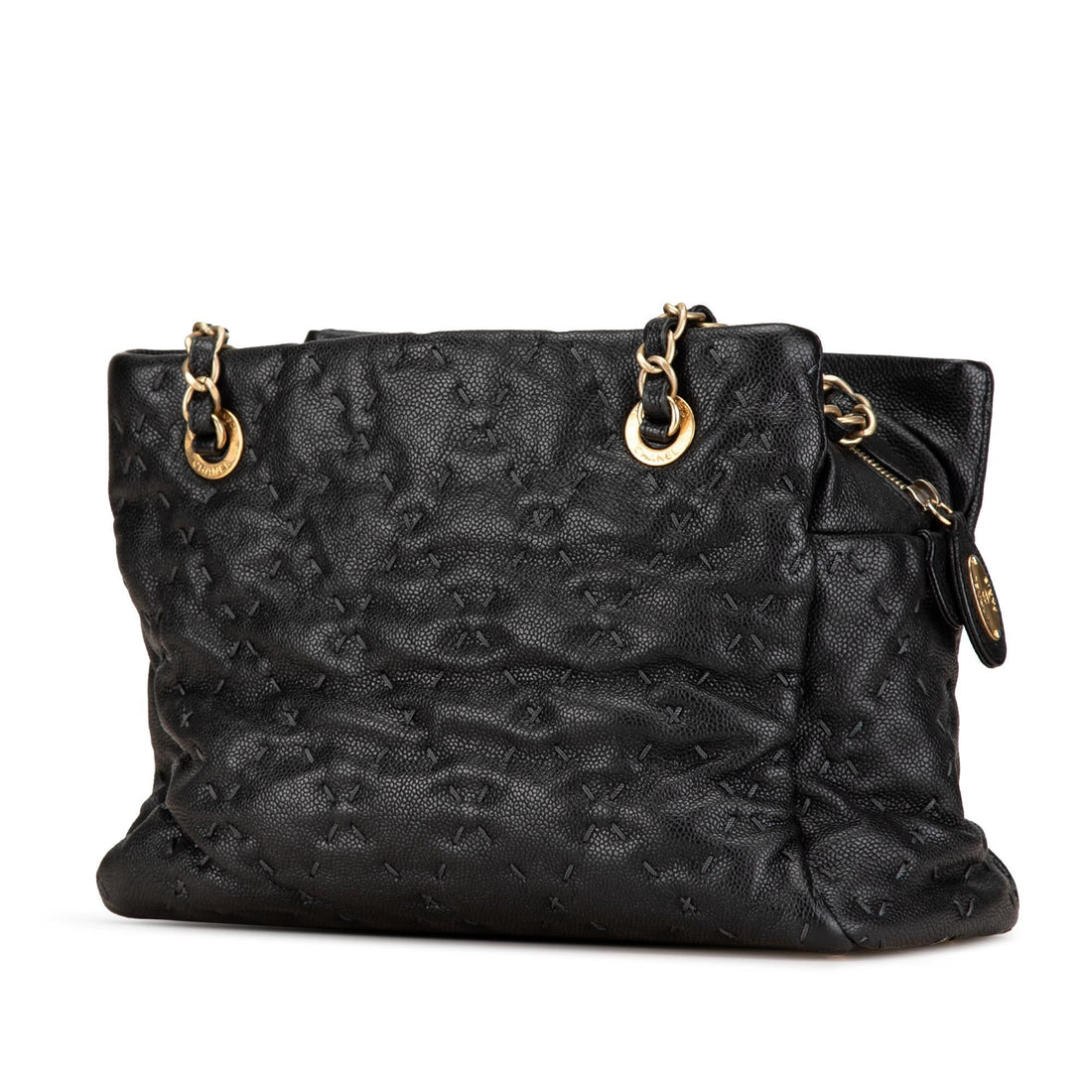 Chanel CC Caviar Wild Stitch Tote