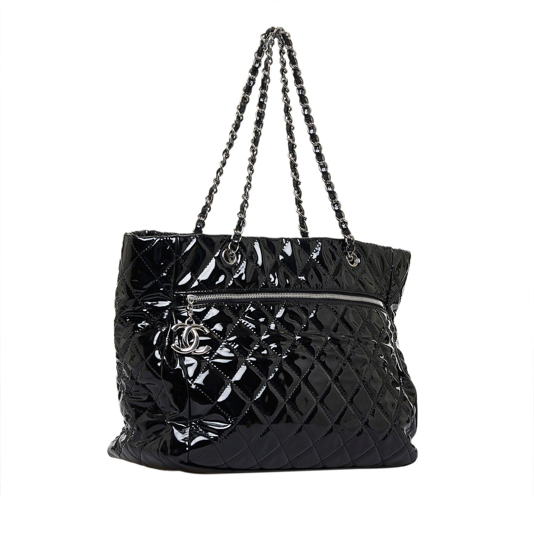 Chanel CC Charm Quilted 1:1 Rep Leather Tote Bag (SHG-Ctv5c8)