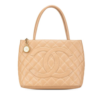 Chanel Caviar Medallion Tote