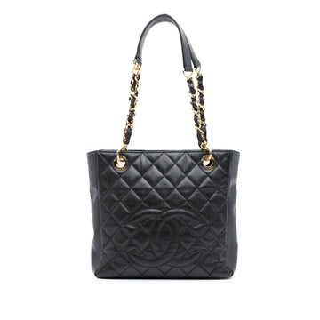 Chanel Caviar Petite Shopping Tote