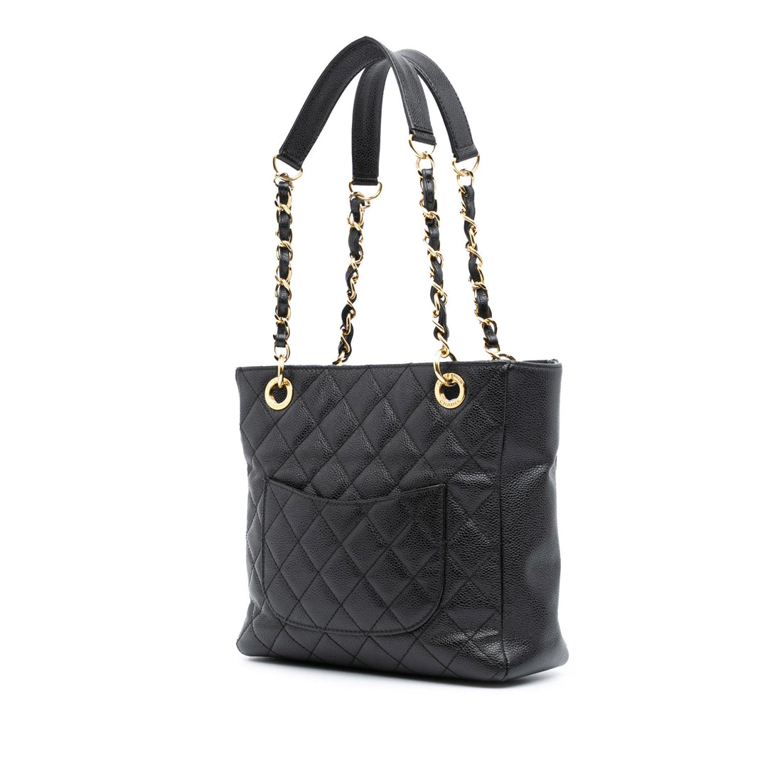 Chanel Caviar Petite Shopping Tote