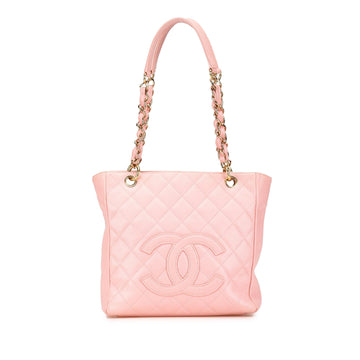 Chanel Caviar Petite Shopping Tote