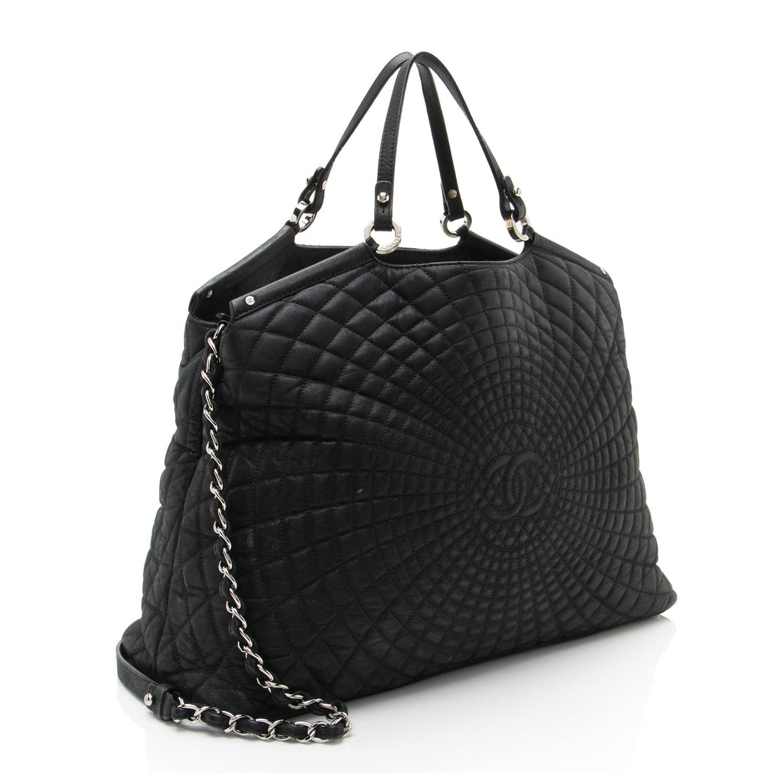 Chanel Iridescent Calfskin Leather Sea Hit Large Tote
