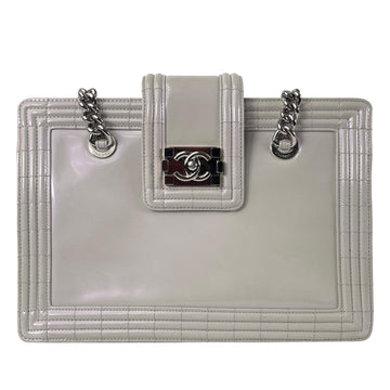 Chanel Iridescent 1:1 Rep Boy Reverso Shopping Tote (SHG-zcc1Jm)