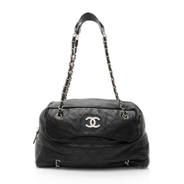 Chanel Lambskin Chain Around Flap Tote