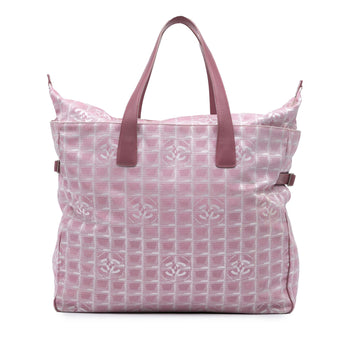 Chanel Large New Travel Line Nylon Tote