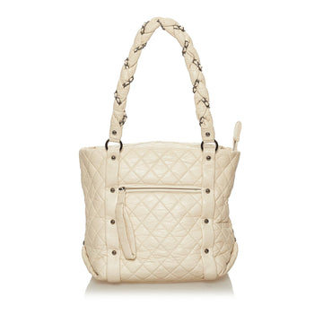 Chanel Matelasse Lambskin Leather Tote Bag (SHG-28565)
