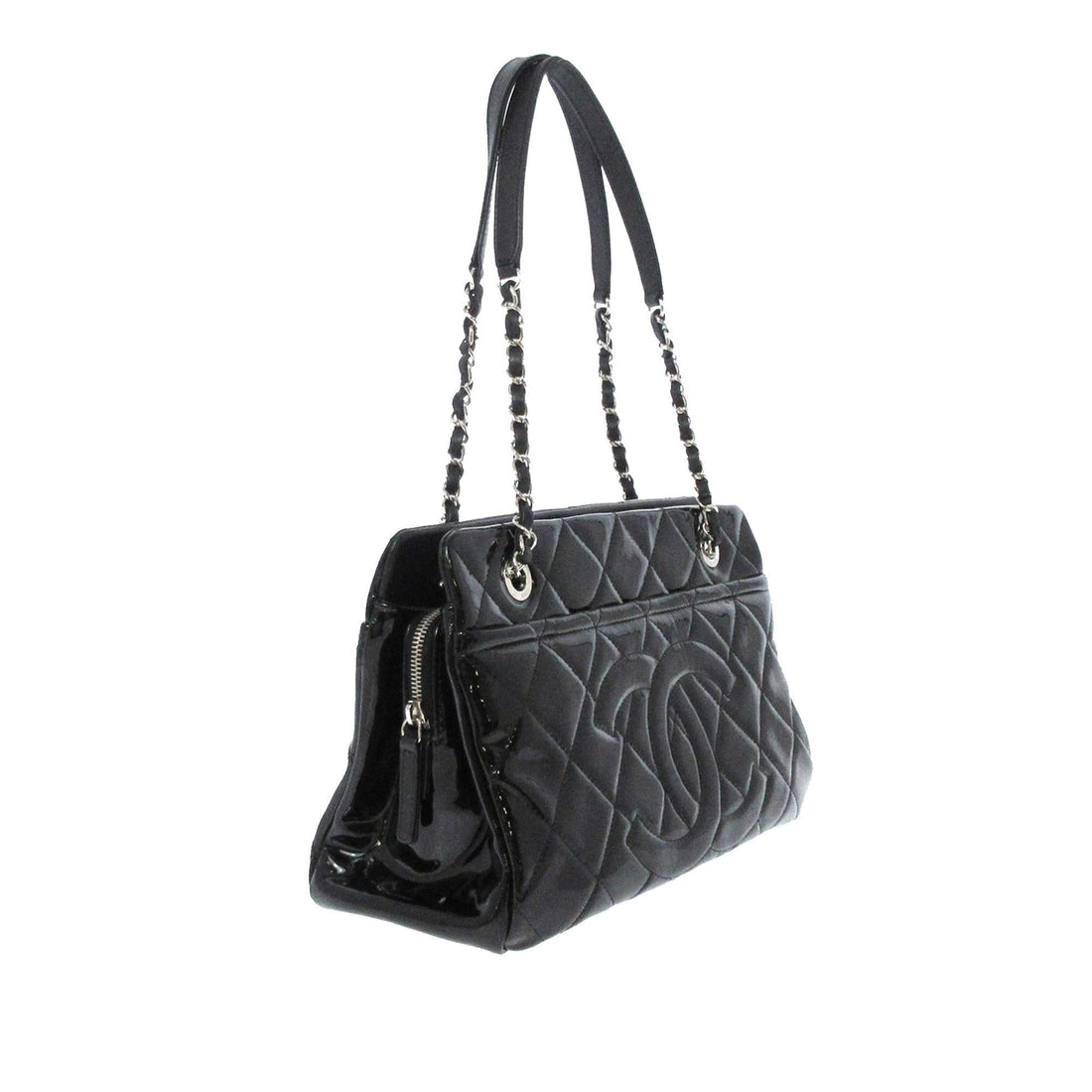 Chanel Medium CC 1:1 Rep Soft Shopper Tote (SHG-6NWuRM)