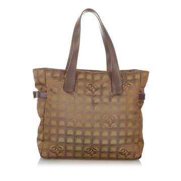 Chanel New Travel Line Nylon Tote Bag (SHG-27141)