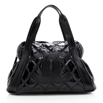Chanel 1:1 Rep Vinyl Paris-Shanghai CC Shopping Tote (SHF-18793)