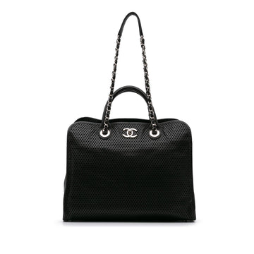 Chanel Perforated Calfskin Up In The Air Tote