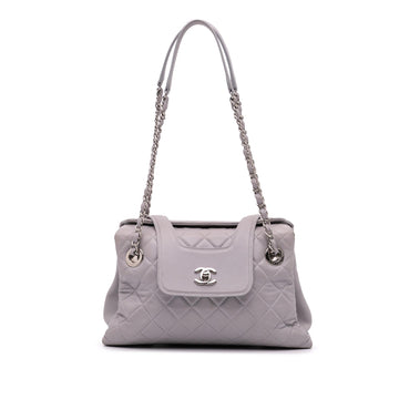 Chanel Quilted Lambskin x3 Accordion Tote