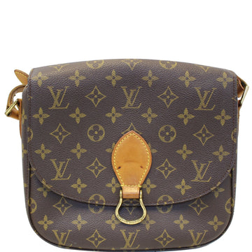 LOUIS VUITTON Saint Cloud GM Monogram Canvas Crossbody Bag
