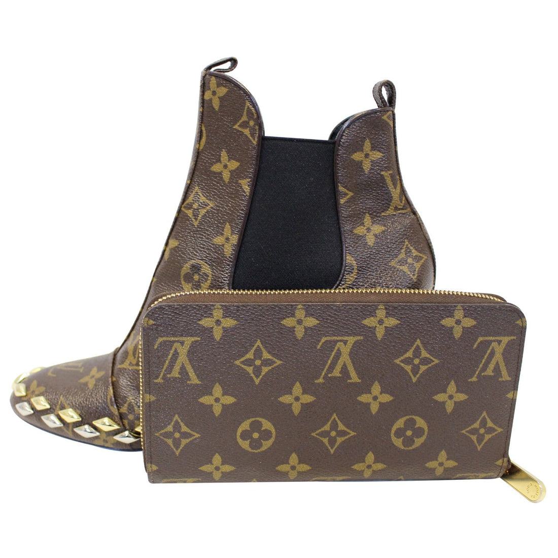 LOUIS VUITTON Monogram Canvas Zippy Long Wallet