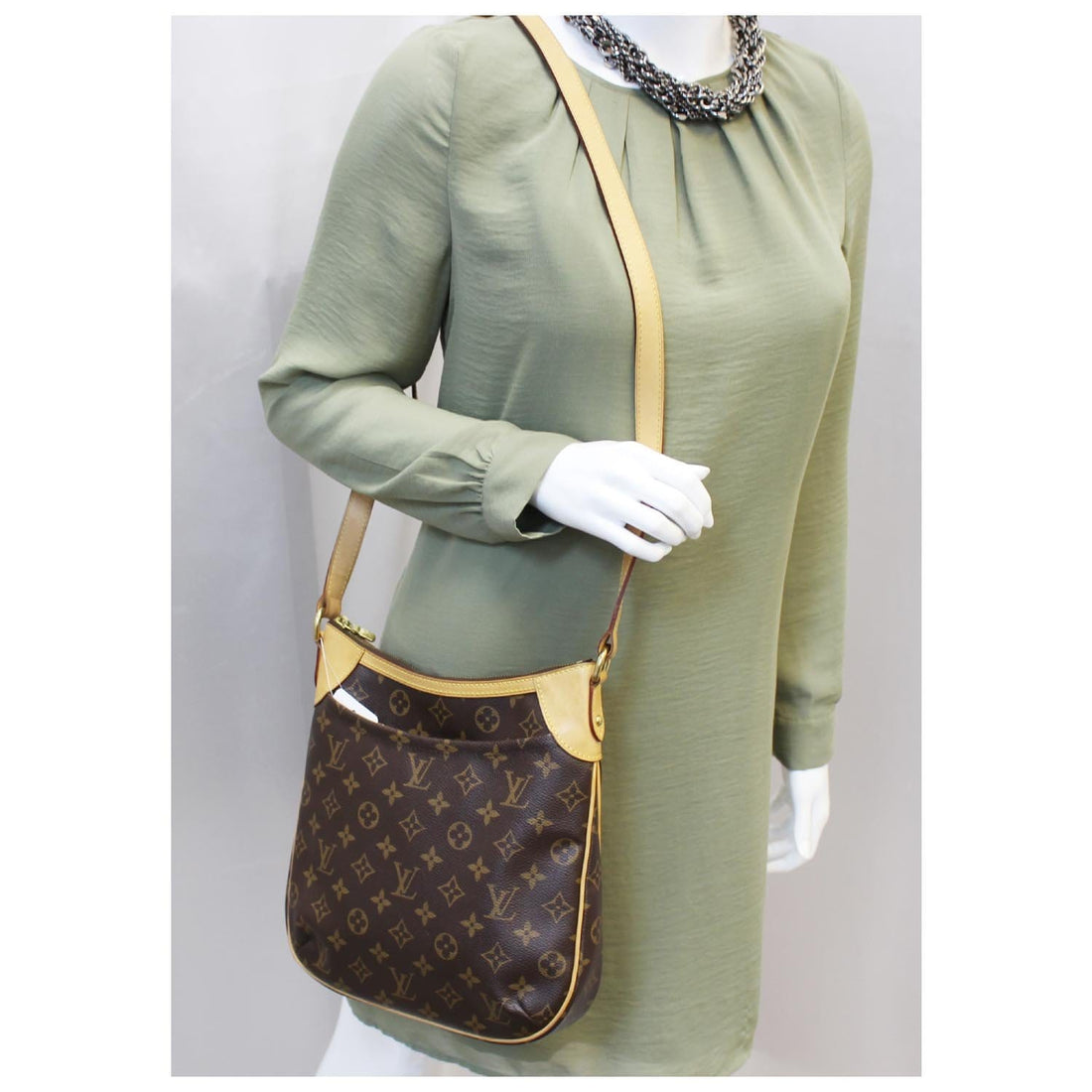 LOUIS VUITTON Odeon PM Monogram Canvas Shoulder Crossbody Bag