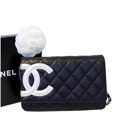 CHANEL  Quilted Cambon WOC Wallet On Chain