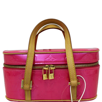 LOUIS VUITTON Sullivan Horizontal PM Monogram Vernis Cosmetic Handbag