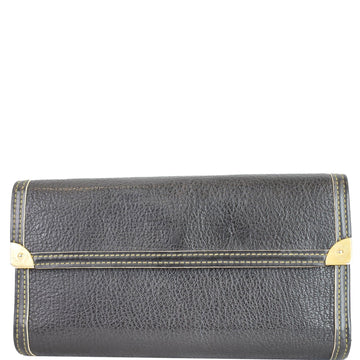 LOUIS VUITTON Suhali Porte-Tresor International Wallet Black - Last Call