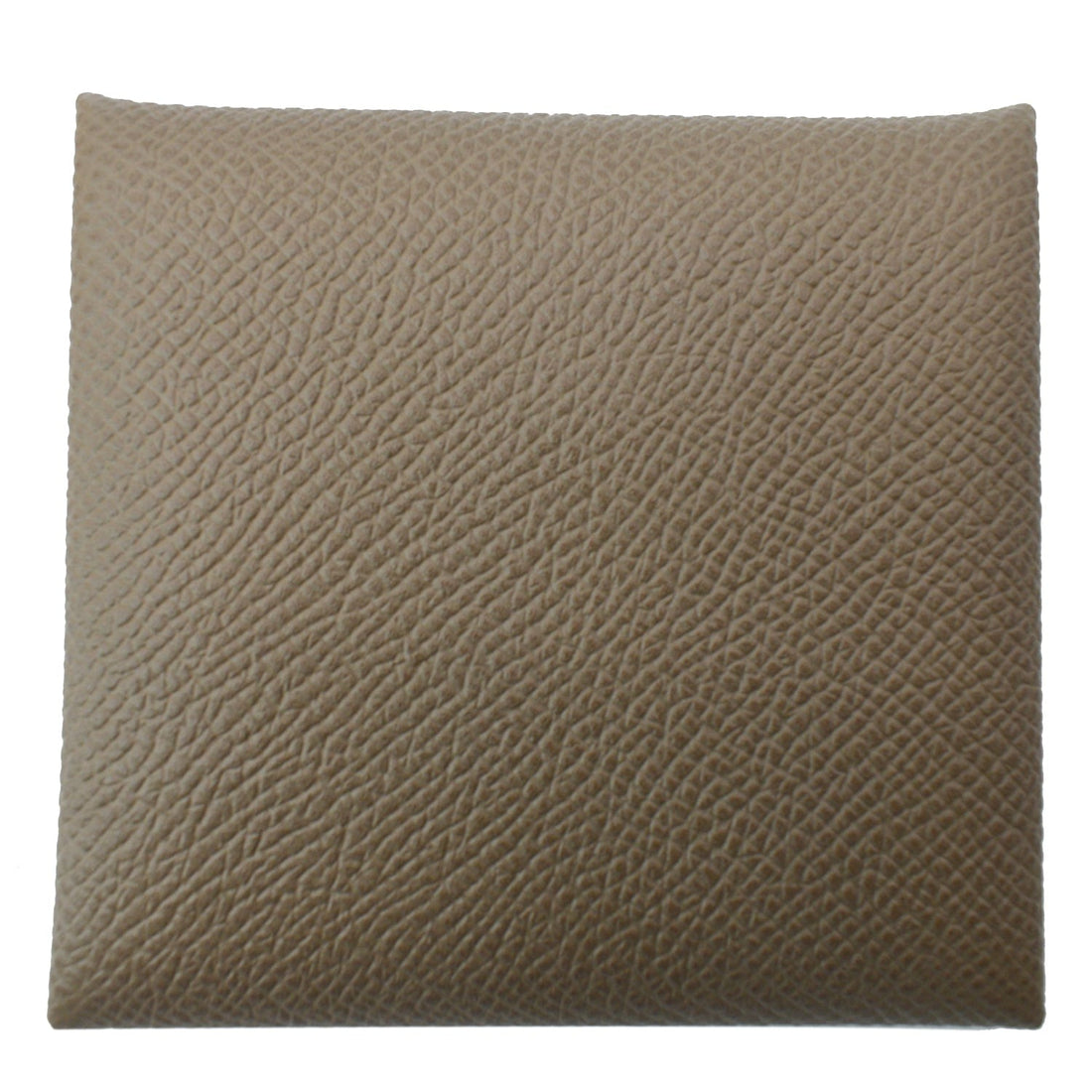 HERMES Bastia Change Purse Epsom Leather Wallet Etoupe