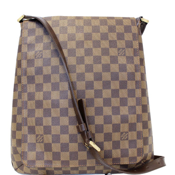 LOUIS VUITTON Mtte Salsa GM Damier Ebene Crossbody Bag