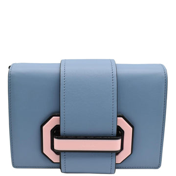 PRADA City Plex Ribbon  Shoulder Bag Blue/Pink