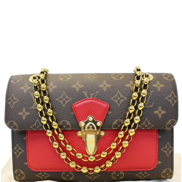 LOUIS VUITTON Victoire  Cerise Monogram Canvas Shoulder Bag