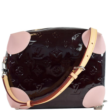 LOUIS VUITTON Venice Monogram Vernis Leather Shoulder Bag Amarante