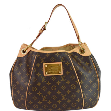 LOUIS VUITTON Galliera PM Monogram Canvas Shoulder Bag Brown