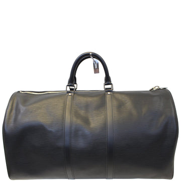 LOUIS VUITTON Keepall 55 Epi Leather Boston Travel Bag