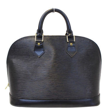 Louis Vuitton Alma Epi Leather Satchel Bag - LV Alma
