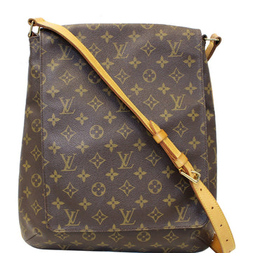 LOUIS VUITTON Mtte Salsa GM Monogram Canvas Crossbody Bag