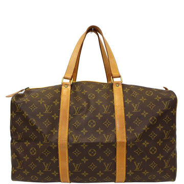 LOUIS VUITTON  Sac Souple 45 Monogram Canvas Boston Bag