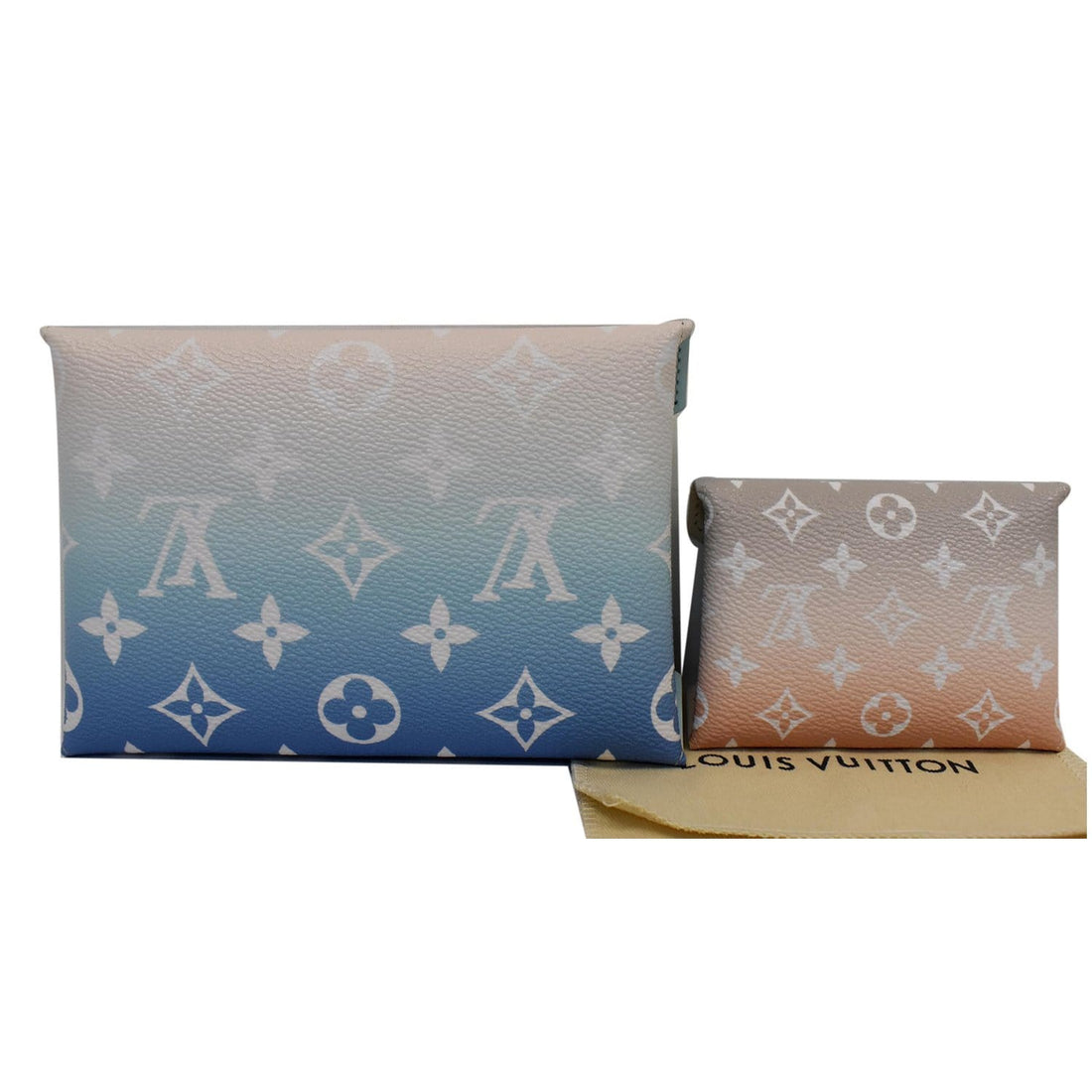 LOUIS VUITTON By The Pool Kirigami Monogram Small/Medium Pochette Blue