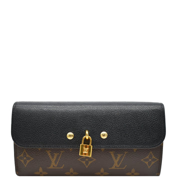LOUIS VUITTON Venus Monogram Canvas Wallet Brown