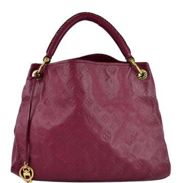 LOUIS VUITTON Artsy MM Empreinte Leather Shoulder Bag Mulberry - Last Call