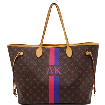 LOUIS VUITTON Neverfull GM My LV Heritage Monogram Canvas Tote Bag Brown